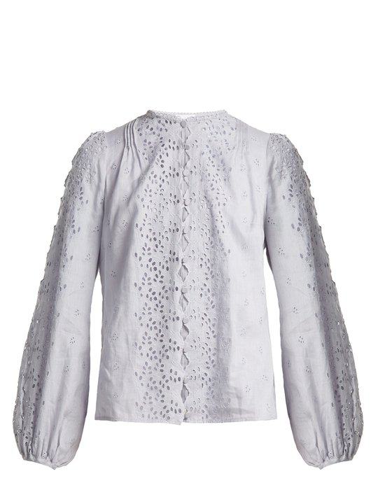 Iris scallop-lace top展示图