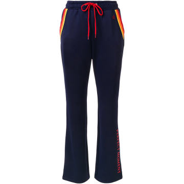 logo track trousers