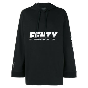 oversized logo hoodie