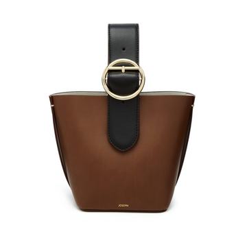 Sevres mini buckle-handle leather bag