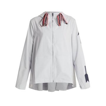 Dupont ash hooded performance jacket