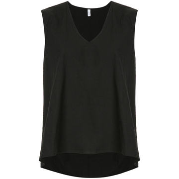 sleeveless swing top