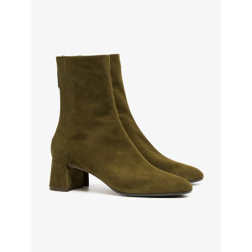 green saint honore 50 suede leather boots