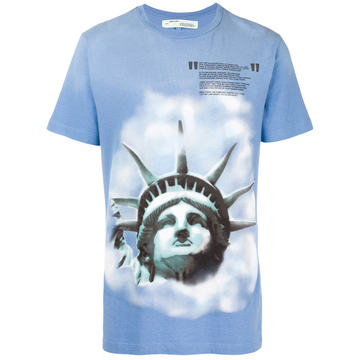 Statue of Liberty print T-shirt