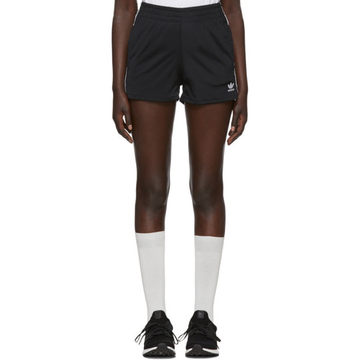 Black 3 Stripes Shorts