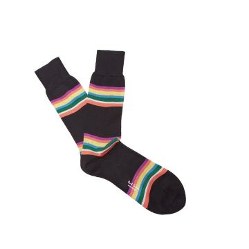 Kem striped cotton-blend socks
