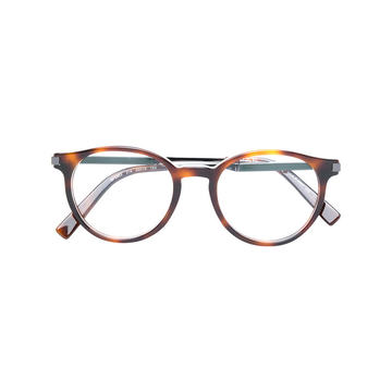 tortoiseshell round glasses