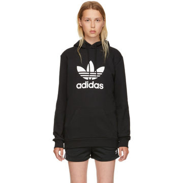 Black Warm-Up Hoodie