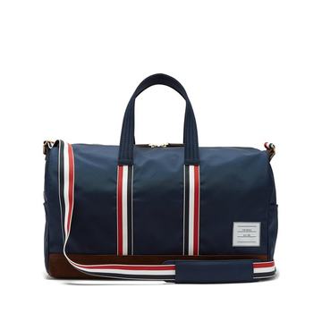 Suede trimmed holdall