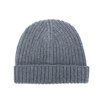 ribbed knit beanie