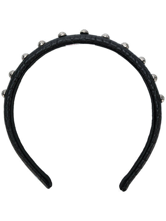 studded leather headband展示图