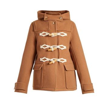 Hooded duffle coat