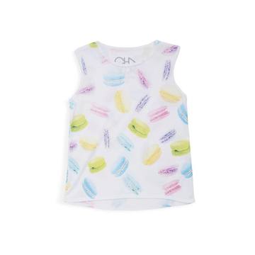 Toddler's, Little Girl's & Girl's Hi-Lo Flouncy Tank Top