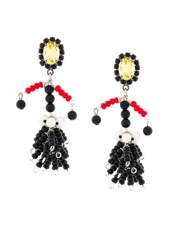 beaded pendant earring展示图