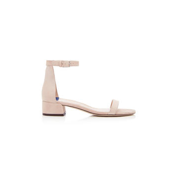 Less Nudist Suede Sandals