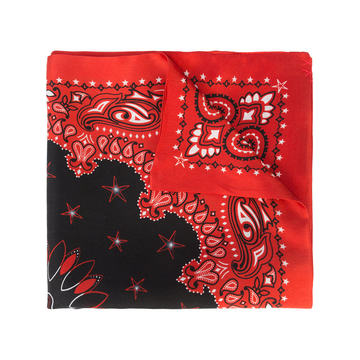 paisley print bandana