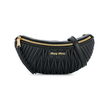 matelassé belt bag