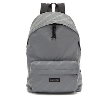 Power of Dreams-print nylon backpack