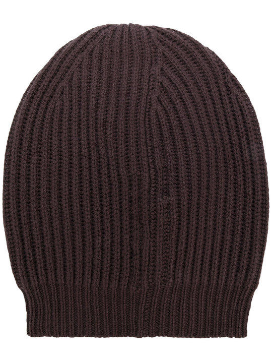 ribbed knit beanie展示图