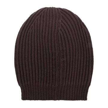 ribbed knit beanie