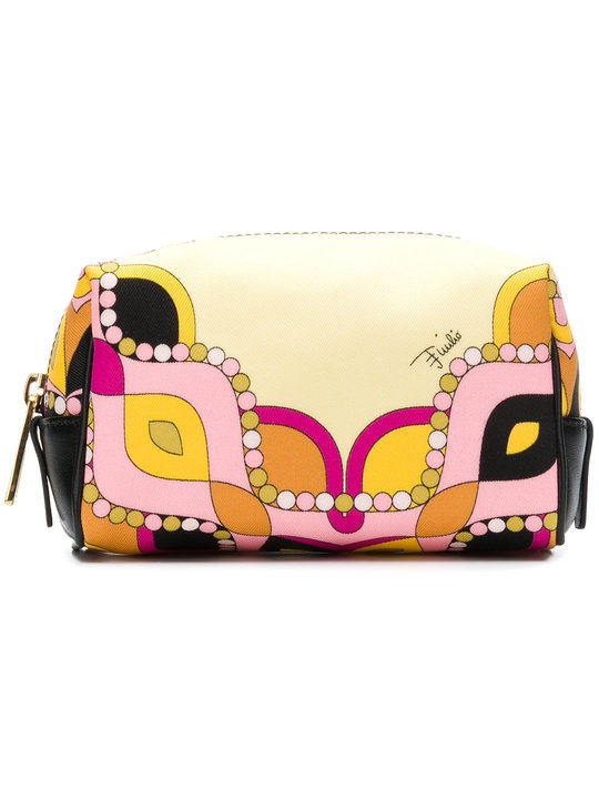 abstract print makeup bag展示图