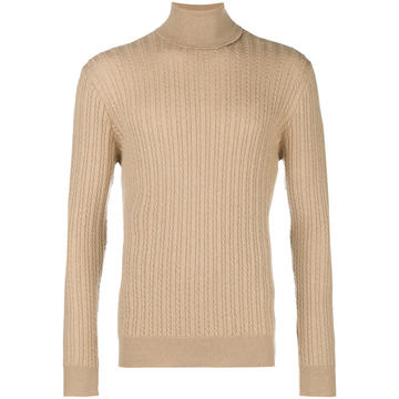 turtleneck knitted sweater