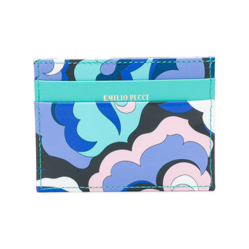 abstract print card holder