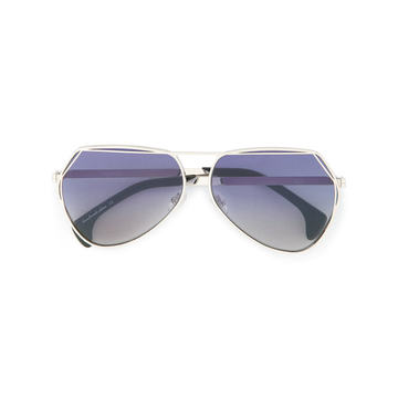 aviator tinted sunglasses