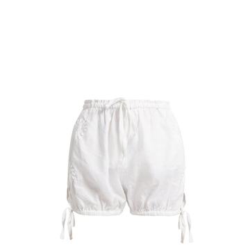 Wilma Bütfiet linen bloomer shorts