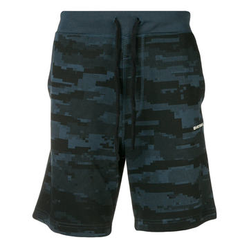 camouflage print bermuda shorts