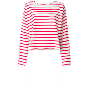 striped long sleeve T-shirt