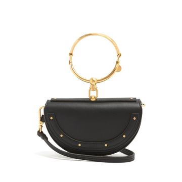 Nile Minaudière small leather clutch