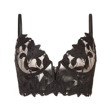 Lily longline demi bra