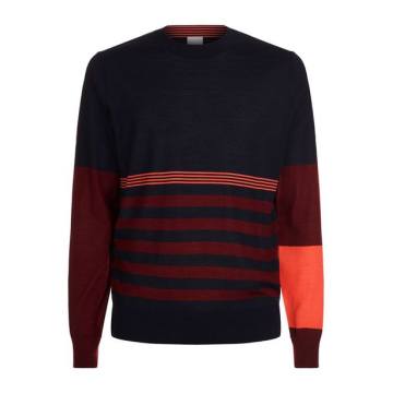 Stripe Colour Block Sweater