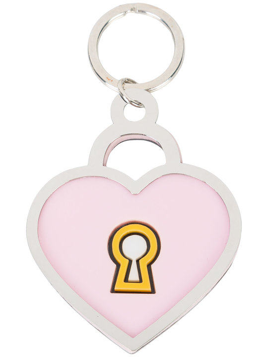 padlock heart keyring展示图