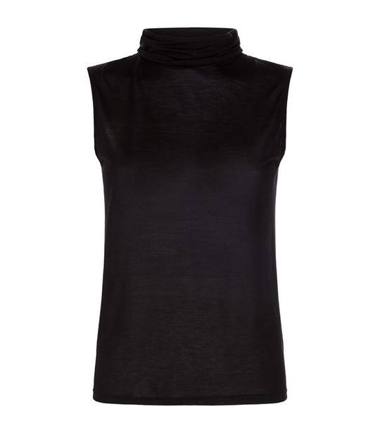 Clovis Sleeveless Roll Neck Top展示图