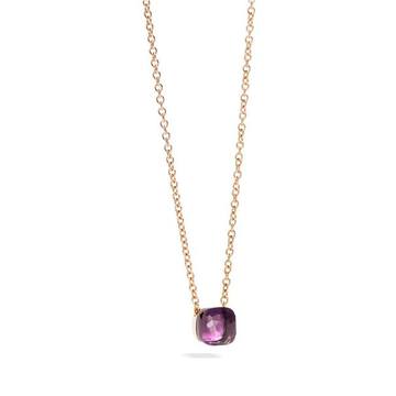 Nudo Amethyst Rose Gold Pendant