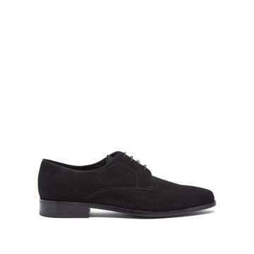 Suede derby shoes