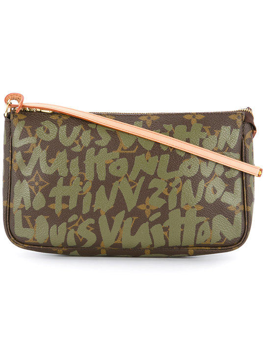 Pochette accessories monogram graffiti handbag展示图