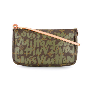 Pochette accessories monogram graffiti handbag