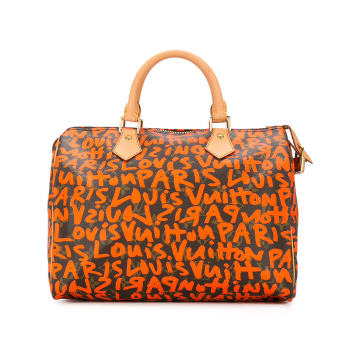 Speedy 30 graffiti handbag