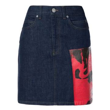 Calvin Klein Dennis Hopper Denim Skirt