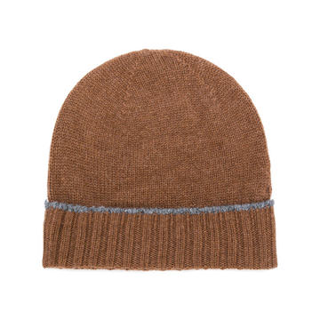 cashmere knitted beanie