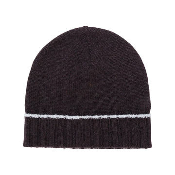 cashmere knitted beanie