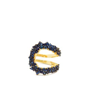 Mirian 18kt gold and sapphire ring