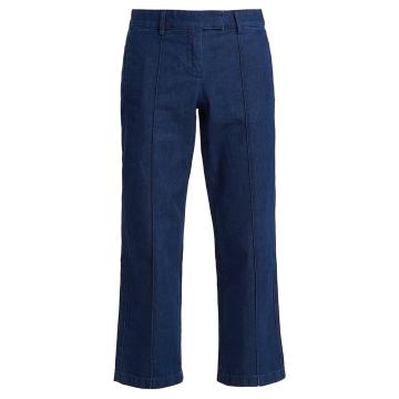 Cooper cotton pintuck jeans