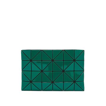 Lucent two-tone flat pouch bag