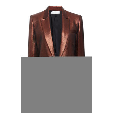 Slim Metallic Blazer