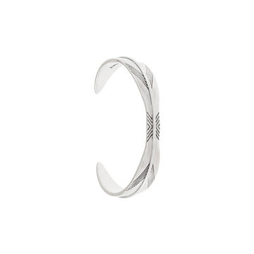 etched detail bangle