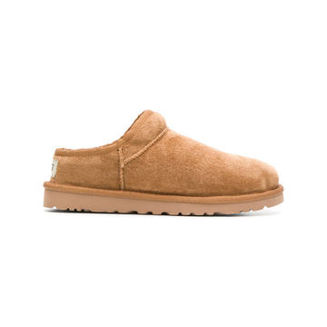 calf suede slippers